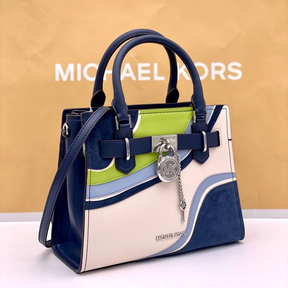 Michael Kors Small Hamilton Satchel Crossbody - Picture 1 of 12